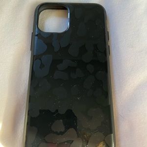 iPhone 11 Mini Black Cheetah Print Case
